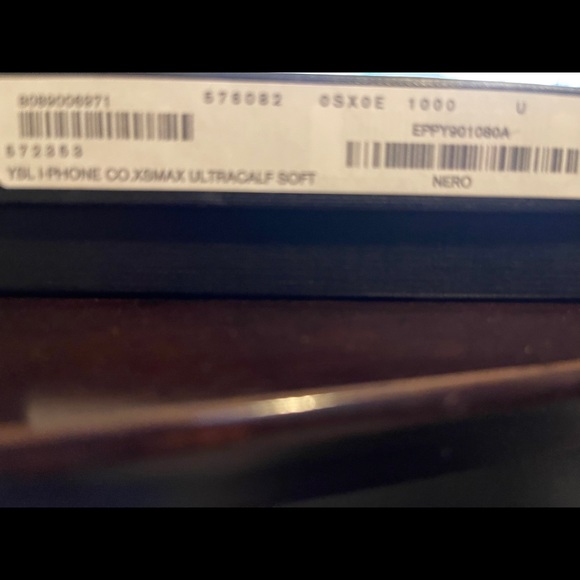 Ysl Xs Max iPhone case 100% authentic - Picture 3 of 4